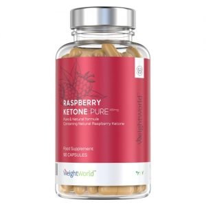 Raspberry Ketone Pure 400mg 90 Kapsler | Supermat som veganvennlig kosttilskudd